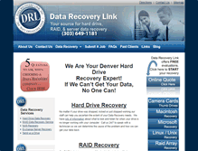 Tablet Screenshot of datarecoverylink.com